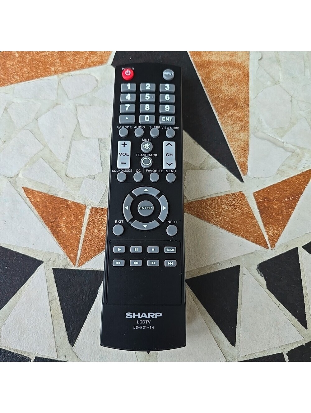 LC-RC1-14 Remote Control for Sharp LC32LB150U LC42LB261U LC50LB261U LC-50LB150U